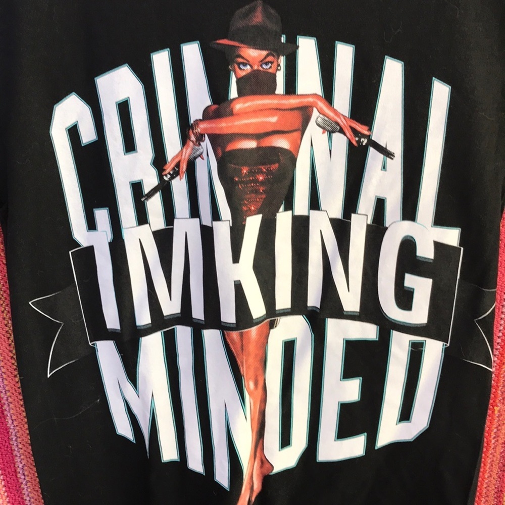 IMKING Men’s T CRIMINAL MINDED